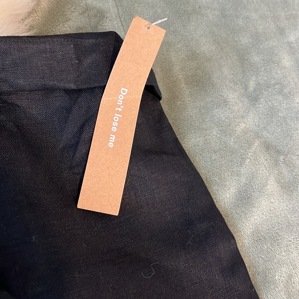 NWT Reformation Linen Mason Pants Size 6 NWT - Picture 7 of 8